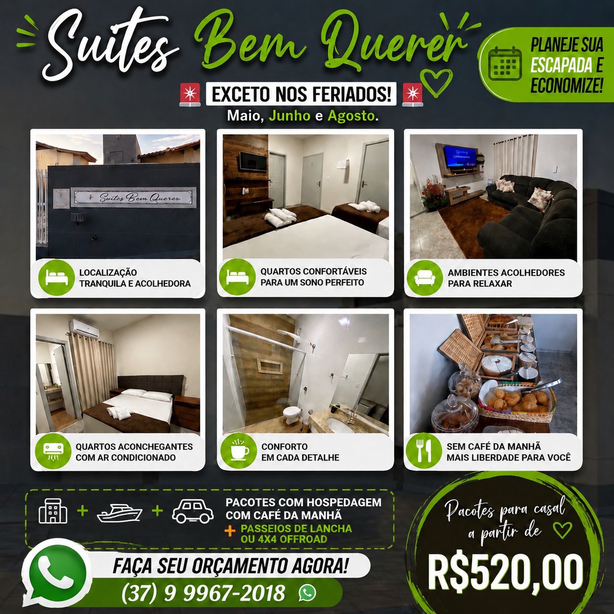 Pacote Suítes Bem Querer